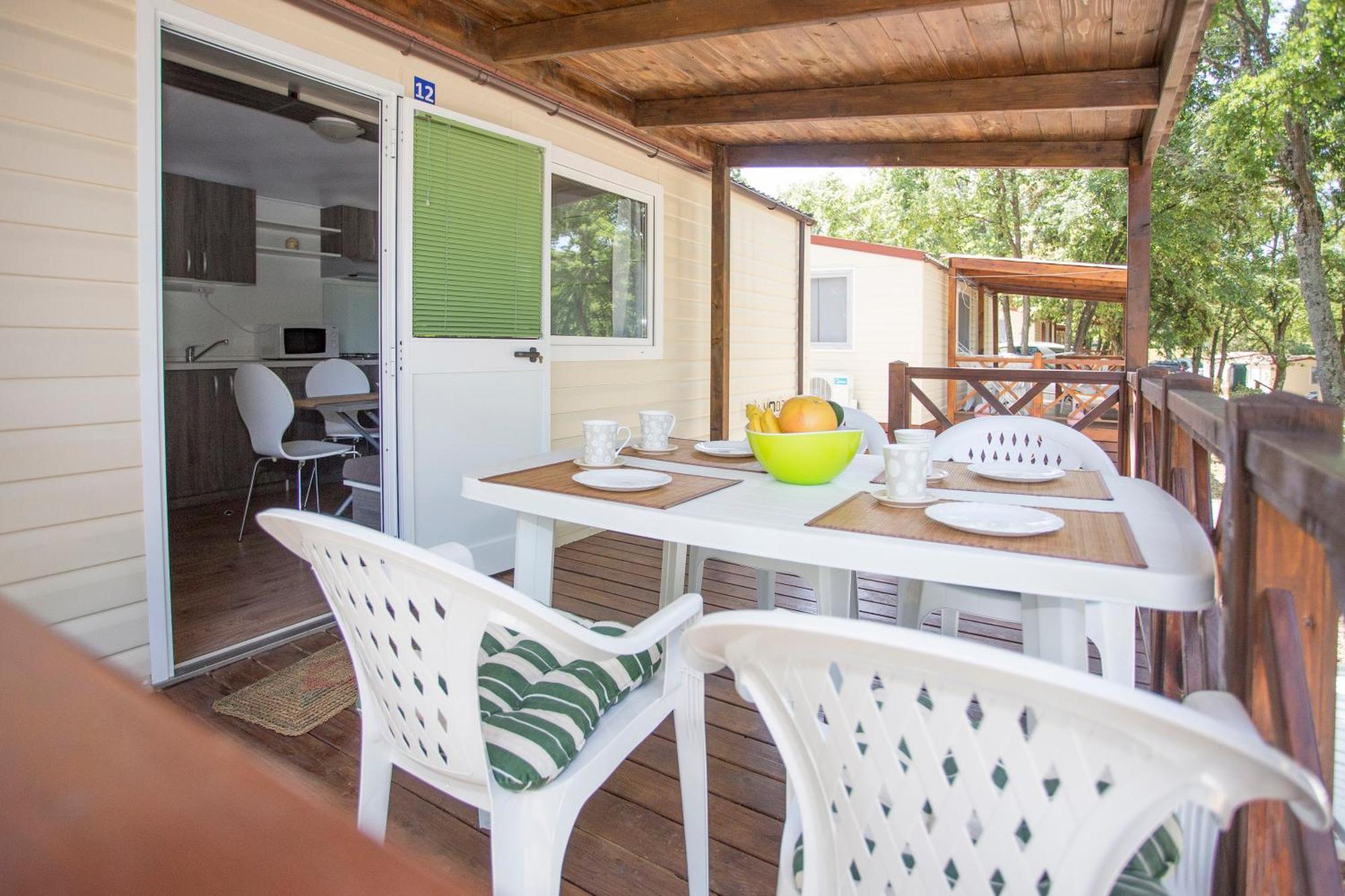 Cherry Premium Bianca Mobile Homes Zelena Laguna Porec Esterno foto