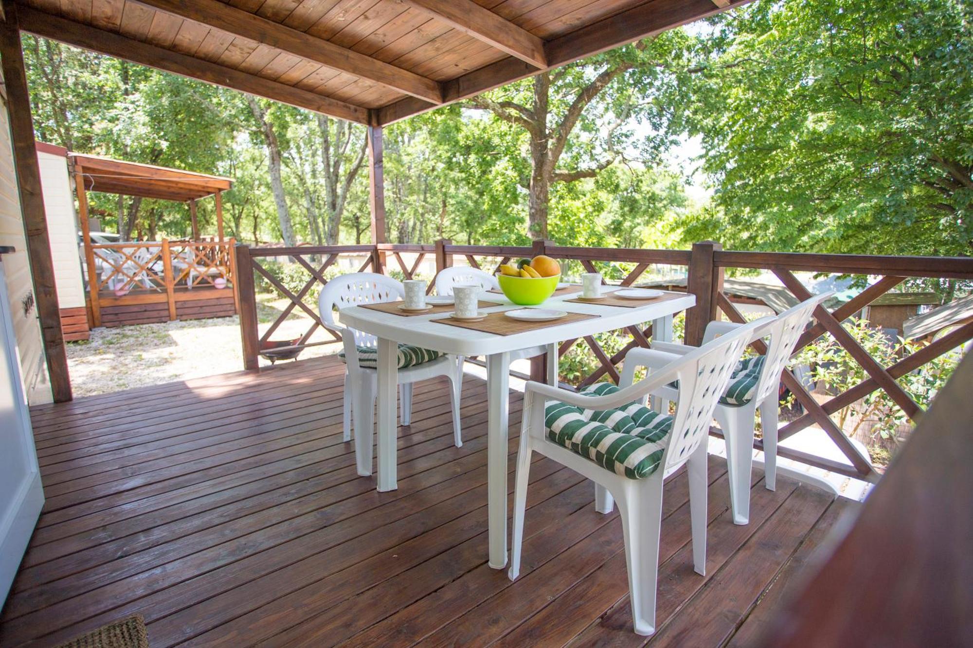 Cherry Premium Bianca Mobile Homes Zelena Laguna Porec Esterno foto